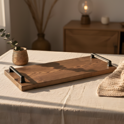 Rectangular Tray with Handles